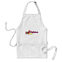 Colorful Rooster aprons by RedMare Colorful Rooster aprons