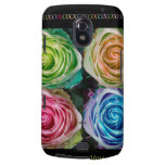 Colorful Rose Spirals With Love Samsung Galaxy Nexus Cases