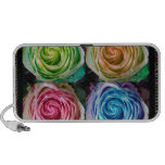 Colorful Rose Spirals With Love Mp3 Speaker