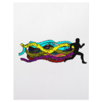 Colorful Running letterhead by BurchellDesign Colorful Running letterhead