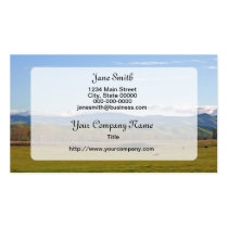 Colorful Rural Landscape business cards