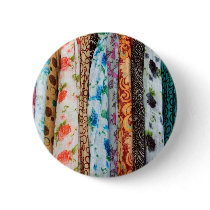Colorful Scarf Pattern buttons by Ljrigg Colorful Scarf Pattern buttons