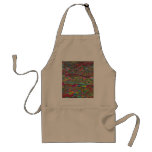 Colorful Scenery In mazes Line Aprons