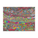 Colorful Scenery In Mazes Postcards