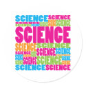 Colorful Science stickers