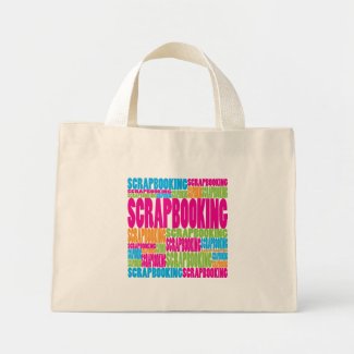Colorful Scrapbooking bag