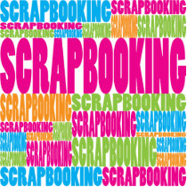 Colorful Scrapbooking photo sculptures by busybees Colorful Scrapbooking photo sculptures