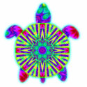 Colorful Sea Turtle Photo Sculpture photo sculptures