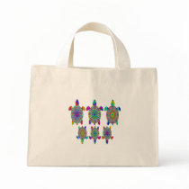 Colorful Sea Turtles Bags