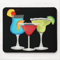 Colorful Sexy Cocktails mousepads
