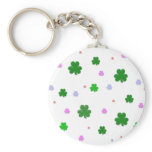 Colorful Shamrock Keychain keychains