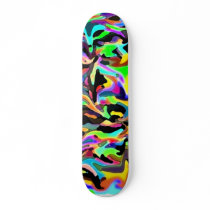Colorful sharp Skateboard by JKdesigns Colorful sharp Skateboard