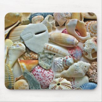 Colorful Shell Collection mousepad