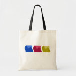 Colorful Shih Tzu Silhouettes Tote Bag