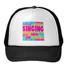 Colorful Singing Mesh Hat