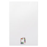 colorful slam dunk basketball kid design customized stationery