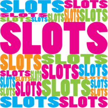 Colorful Slots photo sculptures