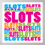 Colorful Slots Posters
