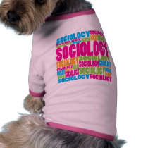 Colorful Sociology pet clothing by busybees Colorful Sociology pet clothing