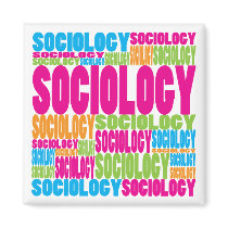 Colorful Sociology magnets by busybees Colorful Sociology magnets