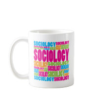 Colorful Sociology mugs by busybees Colorful Sociology mugs
