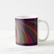Colorful Soft Sand  Waves Coffee Mug