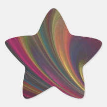Colorful Soft Sand Waves Sticker