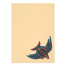 Colorful South Seas Art Custom Invite