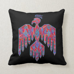 Colorful Southwestern Thunderbird Decorator Pillow