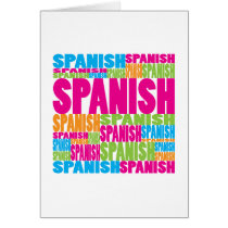 Colorful Spanish cards by busybees Colorful Spanish cards