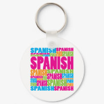 Colorful Spanish keychains by busybees Colorful Spanish keychains