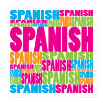 Colorful Spanish posters by busybees Colorful Spanish posters