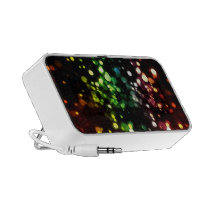 colorful speakers