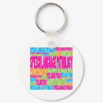 Colorful Speech Language Pathology keychains by busybees Colorful Speech Language Pathology keychains