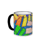 Colorful Spine Art Mug