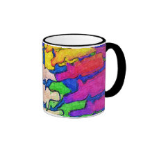 Colorful Spine Art Mug