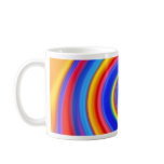 Colorful Spiral Design: Coffee Mug