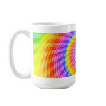 Colorful Spiral Design: Coffee Mug