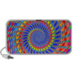 Colorful Spiral Design: Speakers