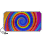 Colorful Spiral Design: Speakers