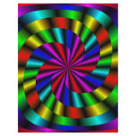 colorful spiral mandala customized letterhead