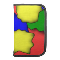 Colorful Spots Rickshaw Folio Folio Planner