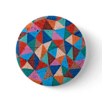 Colorful Sprayed Graffiti Triangles Pins