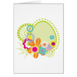 colorful spring flowers vector greeting cards