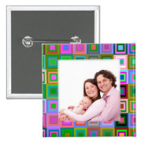 Colorful Square buttons