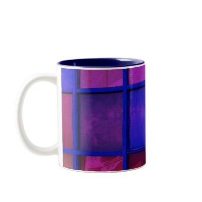 colorful squares mug by DonnaGrayson_Photos