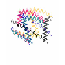 Colorful Squiggles Tshirt