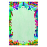 Colorful Star Flame Stationery