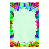 Colorful Star Flame Stationery