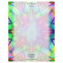 Colorful Star Letterhead by wingedturtle Colorful Star Letterhead
